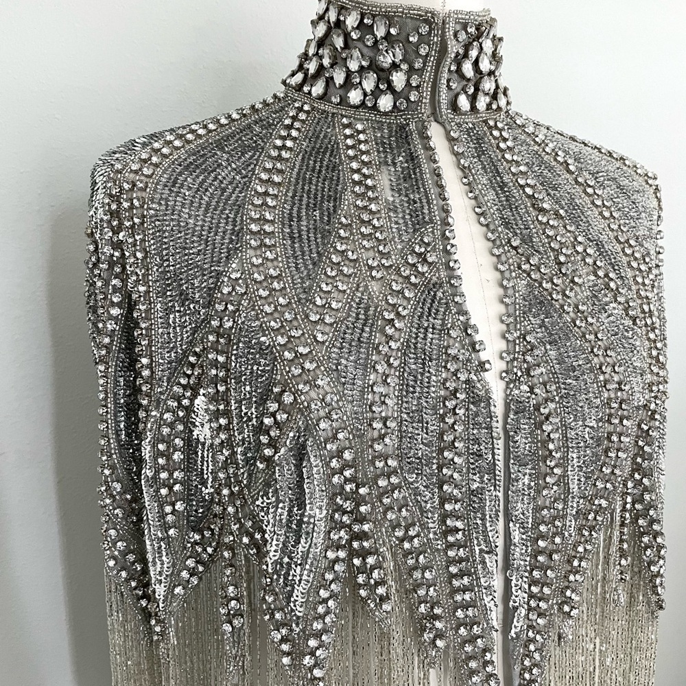 Silver Crystal Cape - Picture 6 of 7